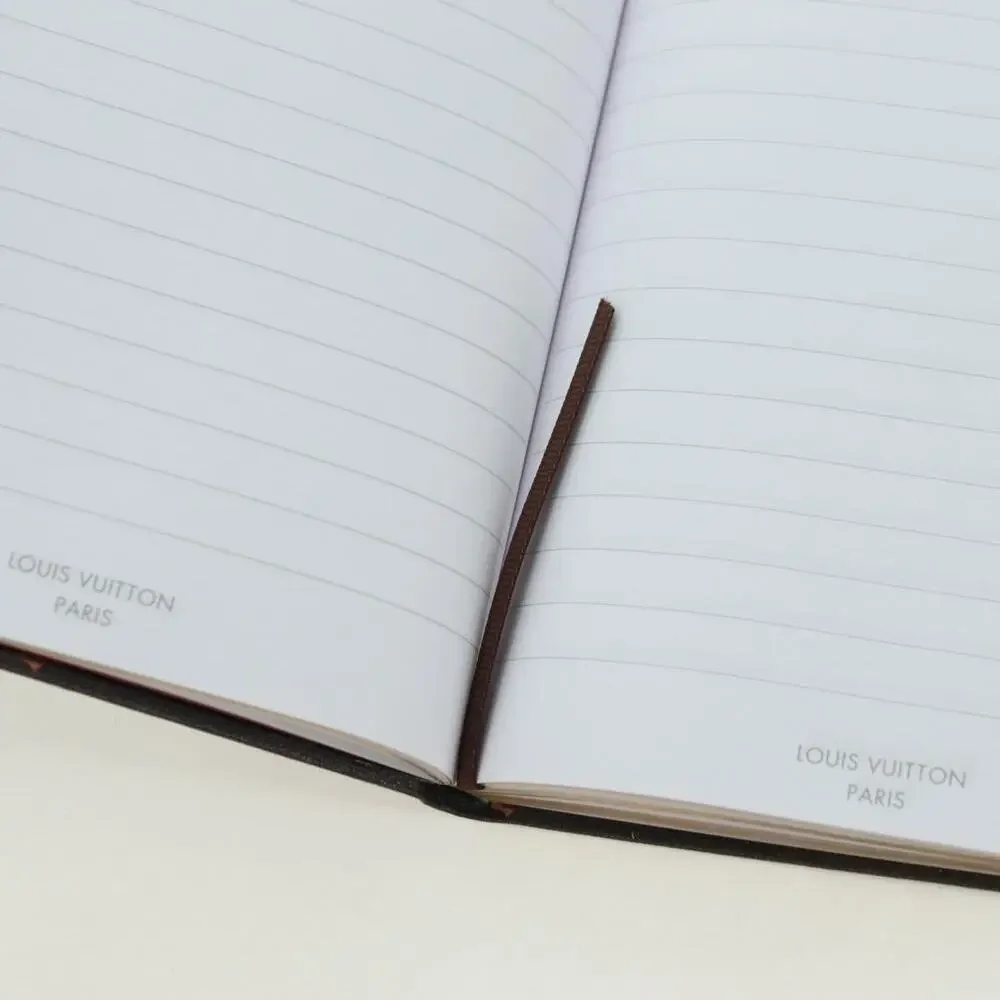 Louis Vuitton Collector Cherry Print Notebook MM Jane Canvas Gi1371 Brown
